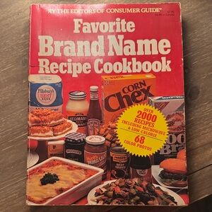 Favorite Brand Name Recipe Cookbook paperback